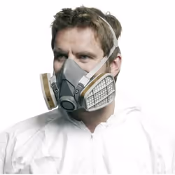 Masque de sécurité 3M 6200; M (sans filtres)