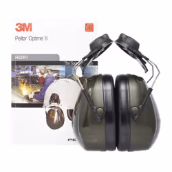 Protecteurs d'oreilles 3M Peltor Optime II; 30 dB; vert