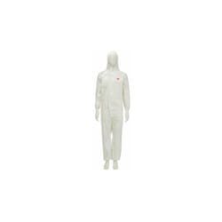3M - Combinaison de protection à capuche 4545, l Homme en Polyéthylène Blanc ( Prix pour 1 )