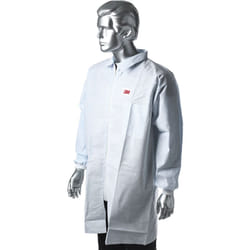 3M - Blouse jetable blanche Mixte, taille m, Polypropylène ( Prix pour 1 )