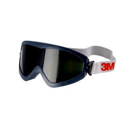 3M 2895S lunette de sécurité Polycarbonate Noir, Bleu, Gris