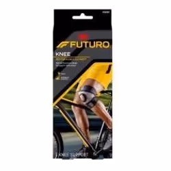 3M FUTURO 45694, Genou, Support, S, Néoprène, Nylon, Polyester, Spandex, Noir, Gris, Athlétique