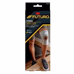 3M FUTURO 46164, Genou, Appareil orthopédique, M, Coton, Nylon, Polyester, Spandex, Gris, Athlétique