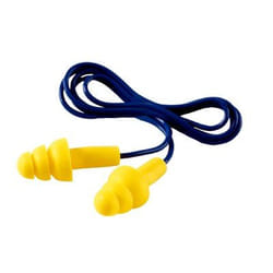 3M XA007701908 bouchon d'oreille anti-bruit Bouchons d'oreilles réutilisables Bleu, Jaune 1 pièce(s)