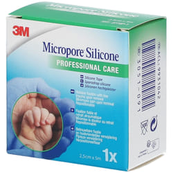 Nexcare 3M Sparadrap Micropore Silicone 25mm x 5m