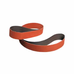 Bande abrasive de 75 x 2000 mm, Cubitron (TM) II 984F Grain : 80+ - Grain céramique Cubitron (TM) II - Support en tissu polye ...