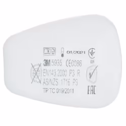 3M K5935 filtre et cartouche pour appareil respiratoire Filtre à particules 1 pièce(s)