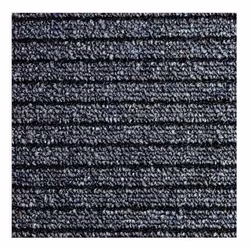 3M 7000062939, Intérieure, Tapis de sol, Textile, PVC, Noir, Gris, Motif, Rectangle