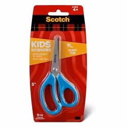 Scotch 1441B, Enfant, Découpe droite, Unique, Bleu, Acier inoxydable, Acier inoxydable, Universel