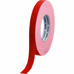 Informations techniques Couleur : rouge Dimensions produit, largeur : 19 mm Longueur : 50 m Matériau support (détails) : tiss ...