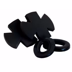 3M Highland HYX5, Couvre oreillettes jetables, Noir