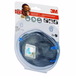 3M 9922C2 Masque anti-poussière 2 pièce(s)