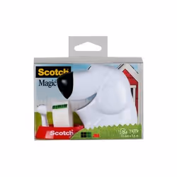 Scotch C31 dérouleur adhésif Noir, Rouge, Blanc - Vue supplémentaire 7