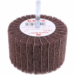Matériau abrasif = Oxyde d'aluminium grain = P60 Diamètre = 75mm Vitesse maximale de sécurité = 7500tr/min Type de roue = Rou ...