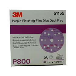 Le disque 3M Hookit 260L est utilisé pour l'opacification de la lentille et pour la rectification des défauts de peinture. Ce ...