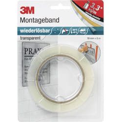 3M - Ruban adhésif double-face 8899195 transparent (l x l) 5 m x 19 mm acrylate 1 pc(s)