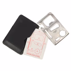 Outil de survie format carte de …