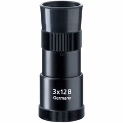 ZEISS Mono 3x12 T*, 116 mm, 117 mm, 550 g, -30 - 63 °C, Noir