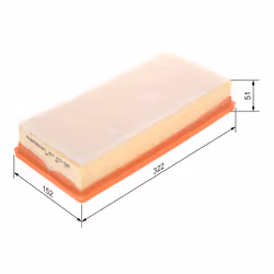 Filtre à air BOSCH 1 457 433 596 - Vue supplémentaire 7