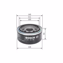 Filtre à huile BOSCH 0 451 103 368 - Vue supplémentaire 7