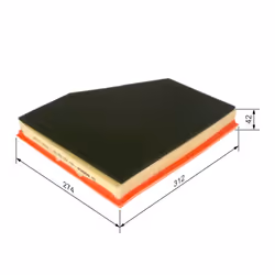 Filtre à air BOSCH 1 457 433 164 - Vue supplémentaire 7