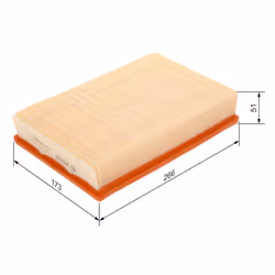 Filtre à air BOSCH 1 457 433 099 - Vue supplémentaire 7