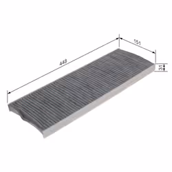 Filtre d'habitacle (filtre à pollen) BOSCH 1 987 435 606 - Vue supplémentaire 7