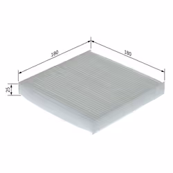 Filtre d'habitacle (filtre à pollen) BOSCH 1 987 435 153 - Vue supplémentaire 7