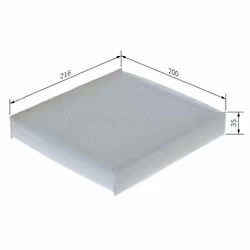 Filtre d'habitacle (filtre à pollen) BOSCH 1 987 435 156 - Vue supplémentaire 7