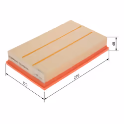 Filtre à air BOSCH F 026 400 624 - Vue supplémentaire 7