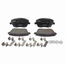 Jeu de plaquettes de frein BOSCH 0 986 424 829, avant
