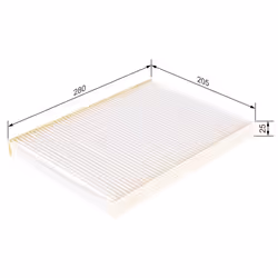 Filtre d'habitacle (filtre à pollen) BOSCH 1 987 432 012 - Vue supplémentaire 6