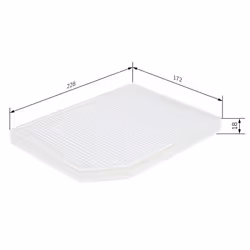 Filtre d'habitacle (filtre à pollen) BOSCH 1 987 432 027 - Vue supplémentaire 7