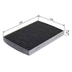 Filtre d'habitacle (filtre à pollen) BOSCH 1 987 432 300 - Vue supplémentaire 7