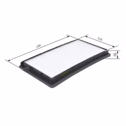 Filtre d'habitacle (filtre à pollen) BOSCH 1 987 432 002 - Vue supplémentaire 7