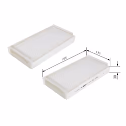 Filtre d'habitacle (filtre à pollen) BOSCH 1 987 432 020 - Vue supplémentaire 7