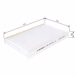 Filtre d'habitacle (filtre à pollen) BOSCH 1 987 432 024 - Vue supplémentaire 7