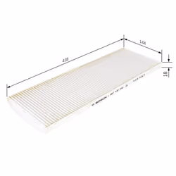 Filtre d'habitacle (filtre à pollen) BOSCH 1 987 432 042 - Vue supplémentaire 7