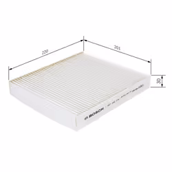 Filtre d'habitacle (filtre à pollen) BOSCH 1 987 432 075 - Vue supplémentaire 7