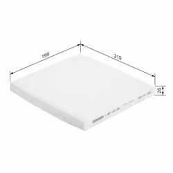 Filtre d'habitacle (filtre à pollen) BOSCH 1 987 432 088 - Vue supplémentaire 6