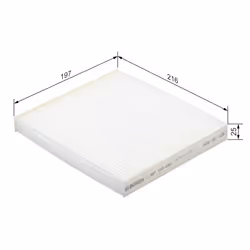 Filtre d'habitacle (filtre à pollen) BOSCH 1 987 432 092 - Vue supplémentaire 7