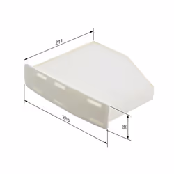 Filtre d'habitacle (filtre à pollen) BOSCH 1 987 432 097 - Vue supplémentaire 7