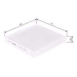 Filtre d'habitacle (filtre à pollen) BOSCH 1 987 432 115 - Vue supplémentaire 7