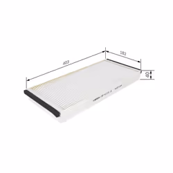 Filtre, air de l'habitacle BOSCH 1 987 432 151 - Vue supplémentaire 7