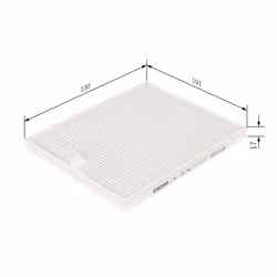 Filtre d'habitacle (filtre à pollen) BOSCH 1 987 432 066 - Vue supplémentaire 7