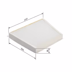 Filtre d'habitacle (filtre à pollen) BOSCH 1 987 432 081 - Vue supplémentaire 7