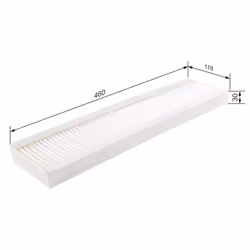 Filtre d'habitacle (filtre à pollen) BOSCH 1 987 432 082 - Vue supplémentaire 7