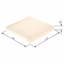 Filtre d'habitacle (filtre à pollen) BOSCH 1 987 432 083 - Vue supplémentaire 6