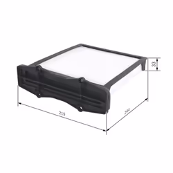 Filtre d'habitacle (filtre à pollen) BOSCH 1 987 432 116 - Vue supplémentaire 7