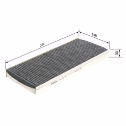 Filtre d'habitacle (filtre à pollen) BOSCH 1 987 432 306 - Vue supplémentaire 6